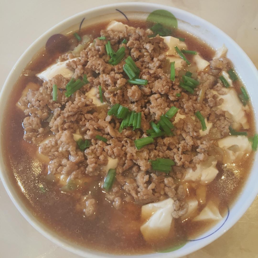肉末蒸豆腐