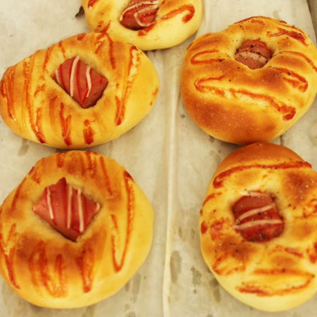 迷你肠仔小面包