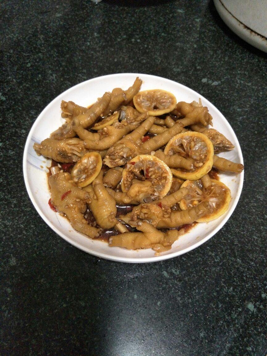 【柠檬酸辣鸡爪】自制超级无敌美味的网红鸡爪