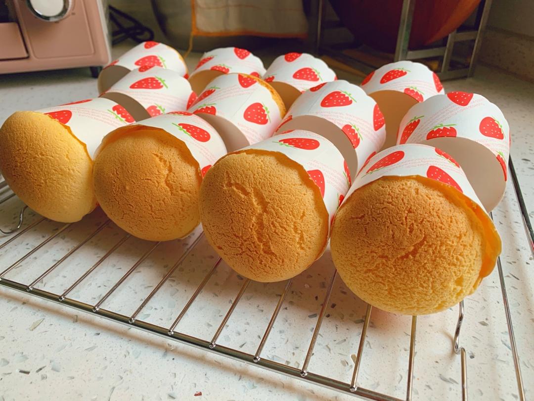 纸杯蛋糕 8寸戚风蛋糕的量