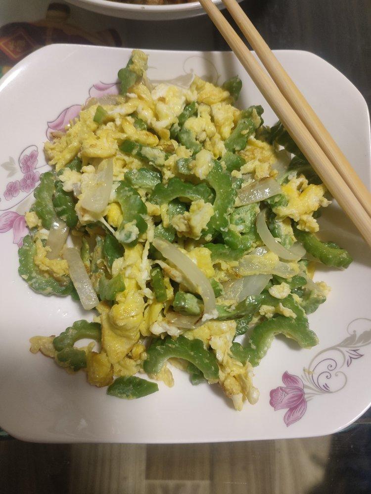苦瓜炒蛋