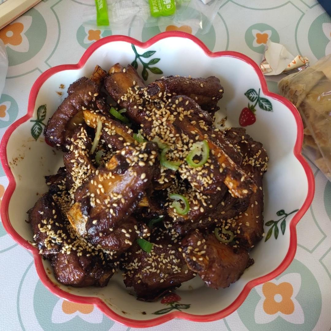 懒人版糖醋排骨