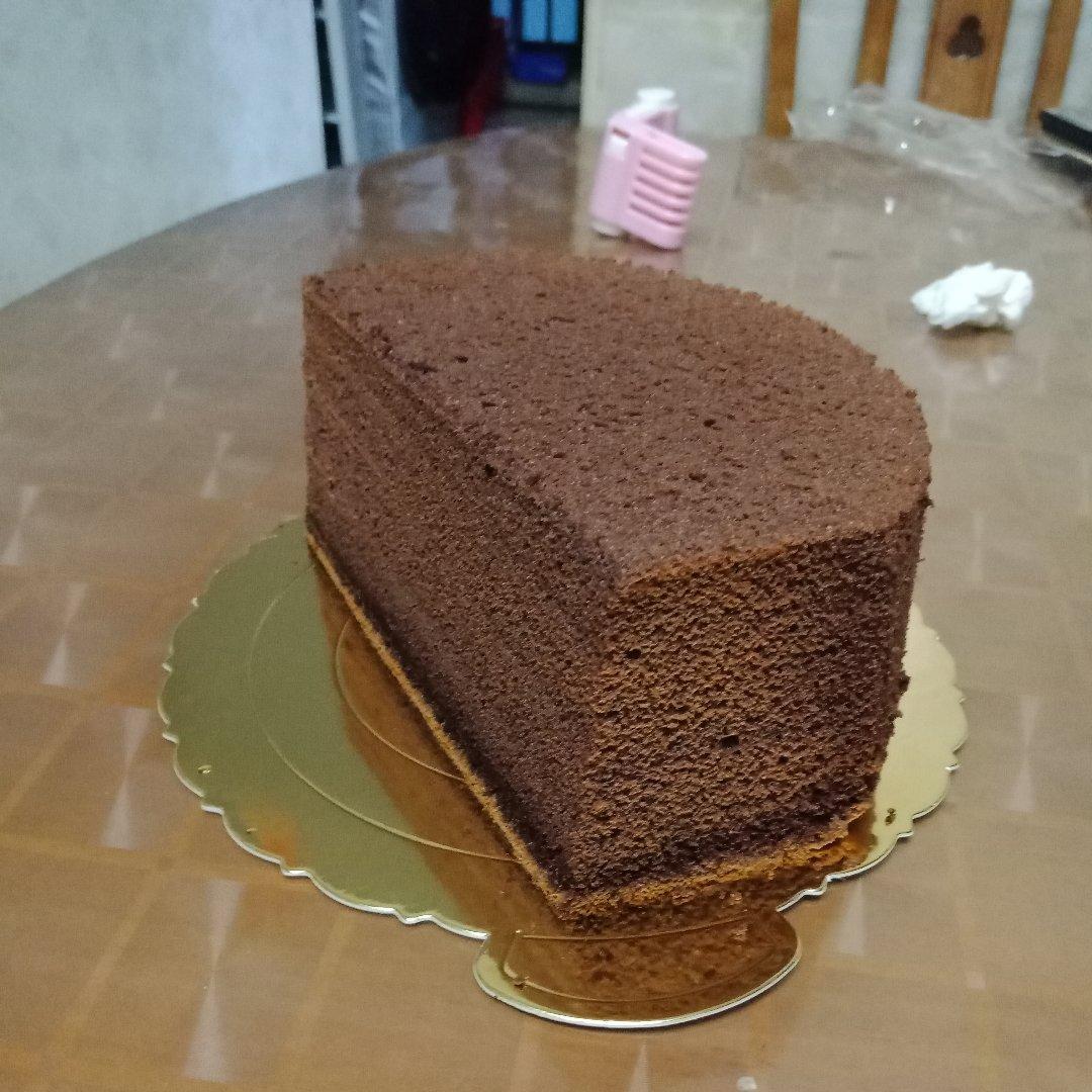不消泡的可可巧克力戚风蛋糕