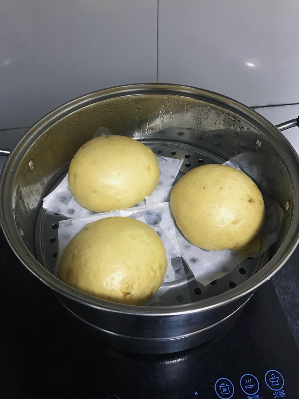 有着面包口感的红糖馒头（一次发酵）