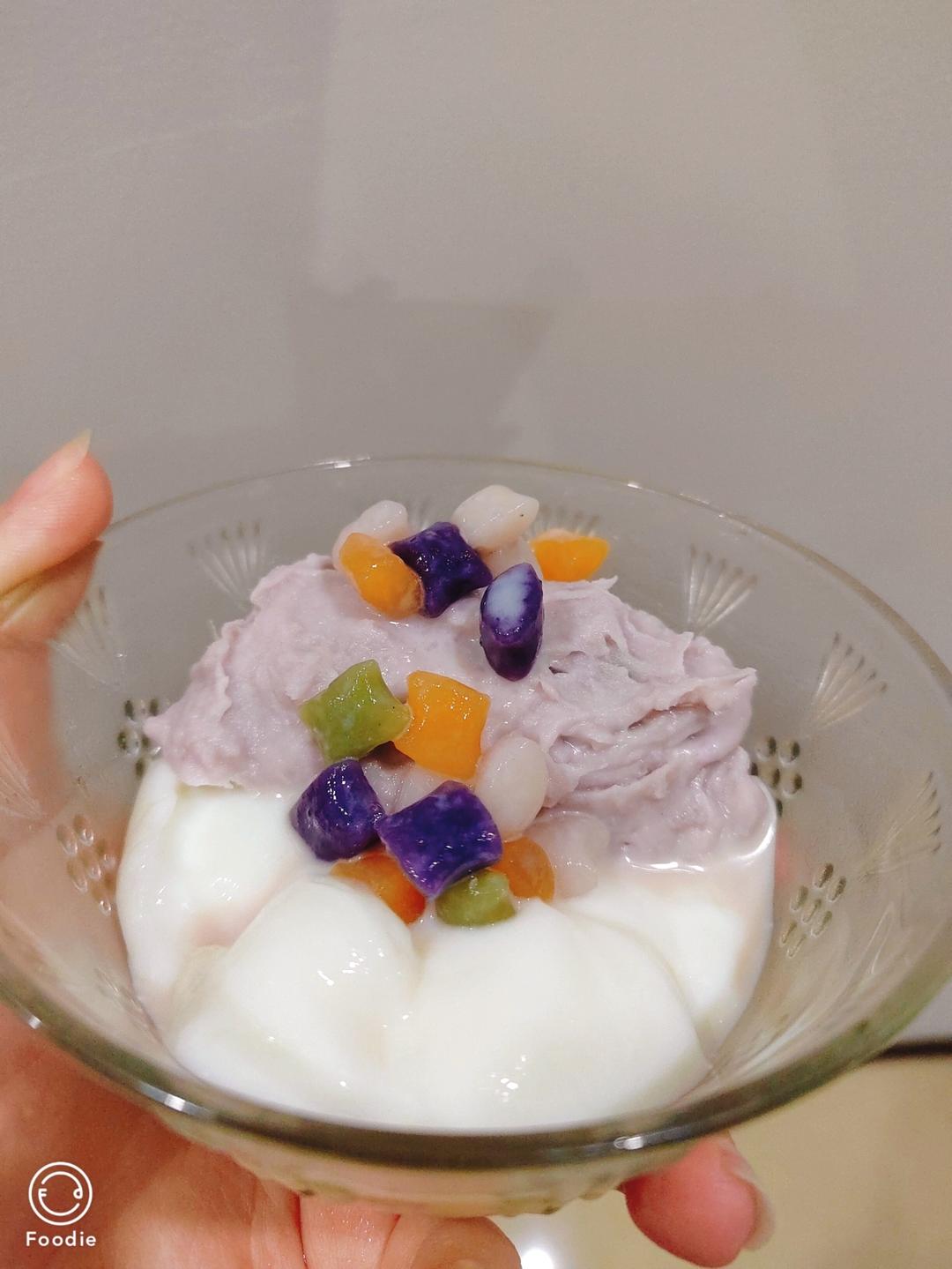 超级简单的手工芋泥馅制作方法！