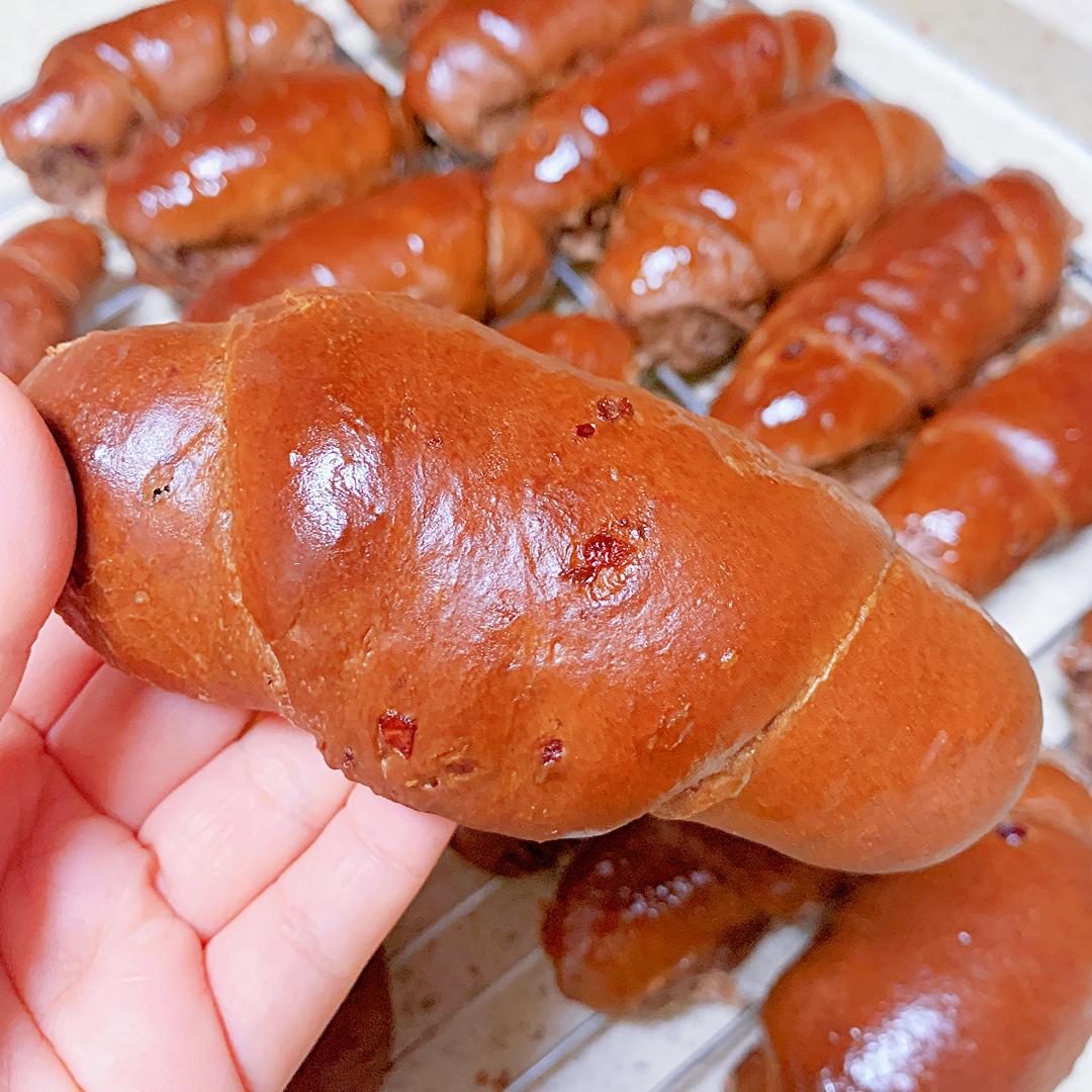 巧克力卷卷面包