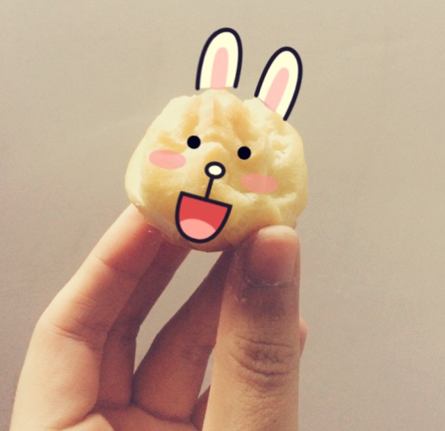 张瑞克做的奶油泡芙