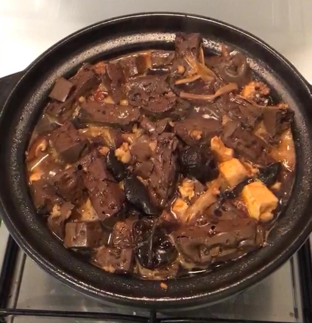 红白豆腐汤的做法