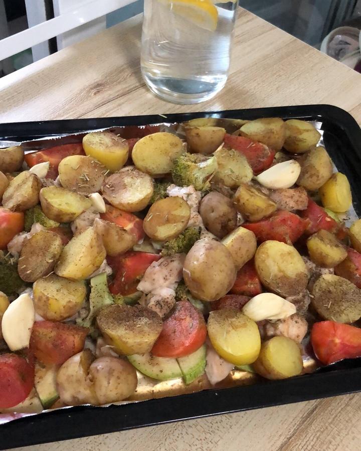 【健康三餐】百里香南瓜烤鸡胸