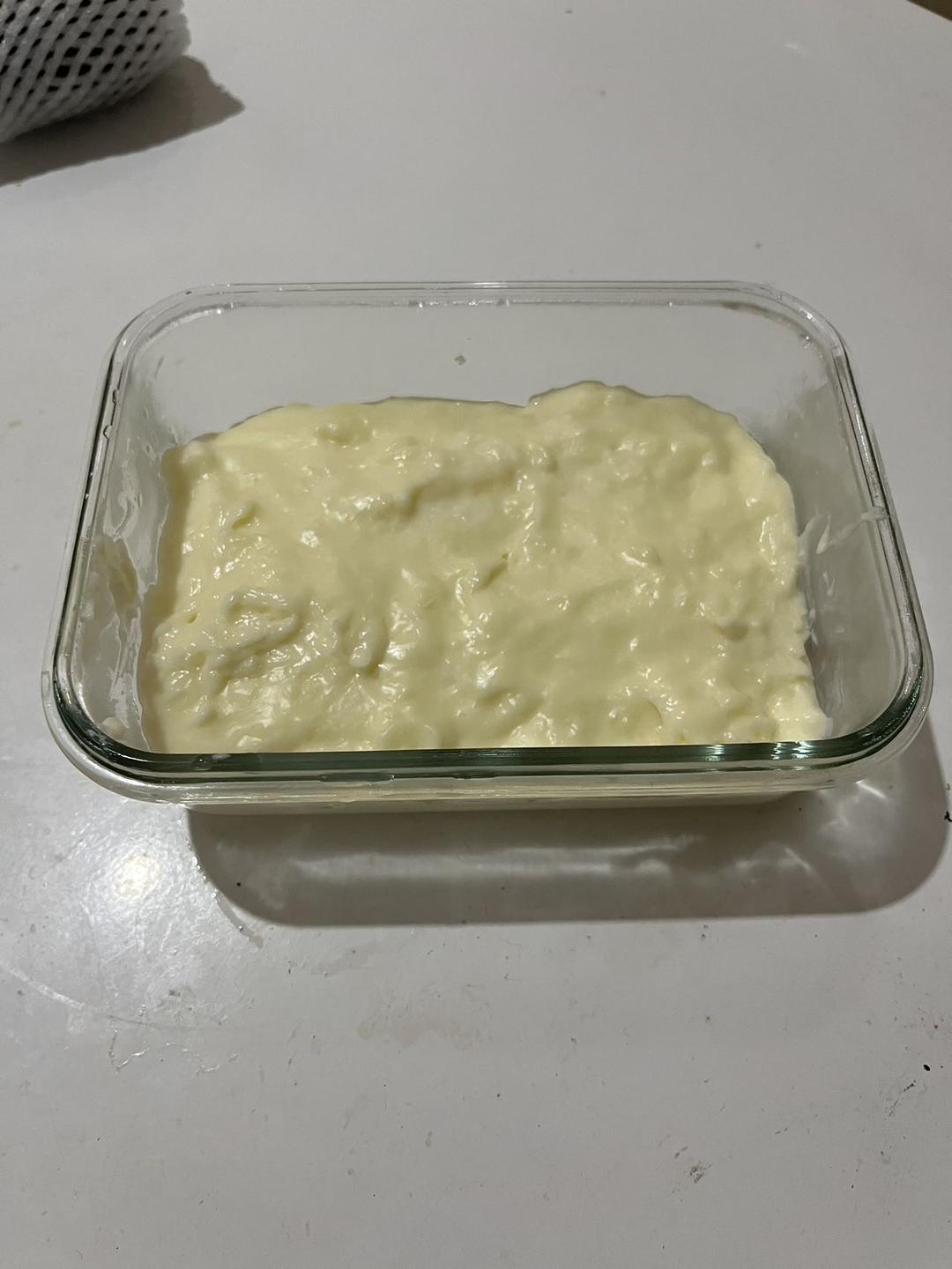 椰丝牛奶小方糕