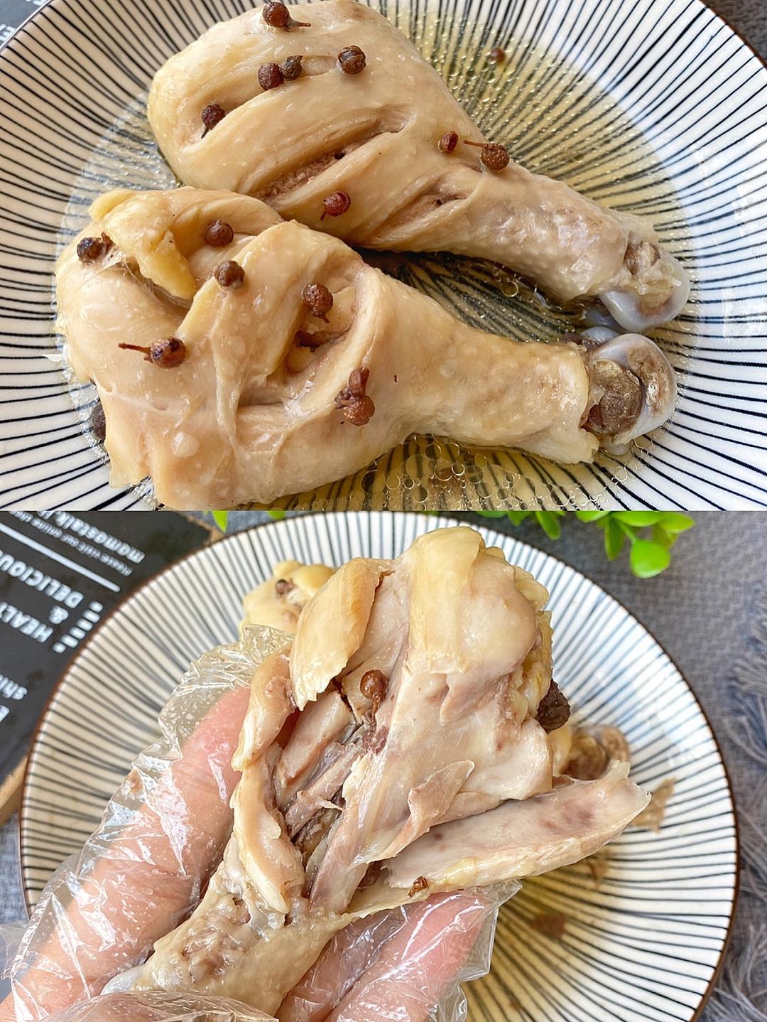 椒盐蒸鸡腿的做法