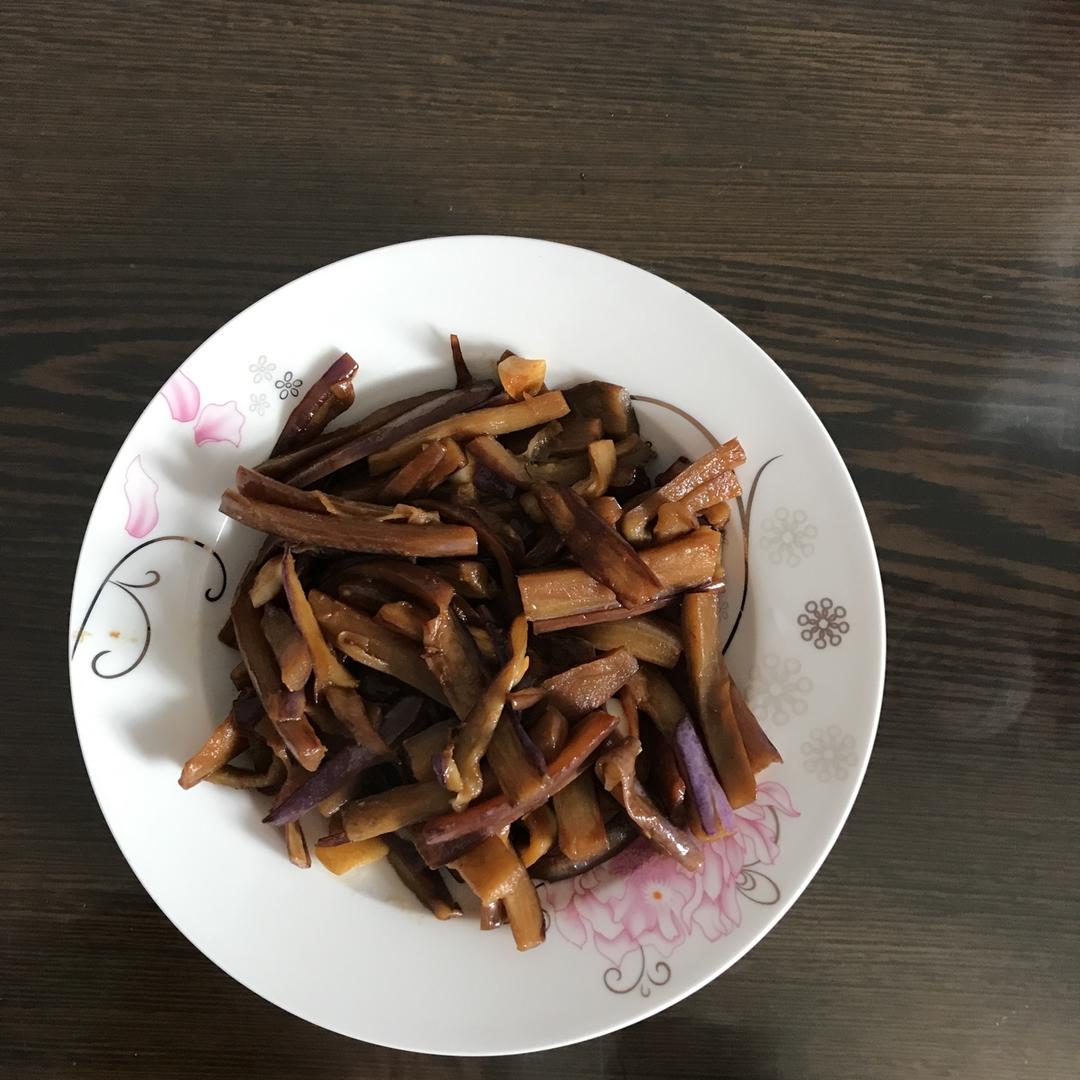 老丁的私房菜-油焖茄子