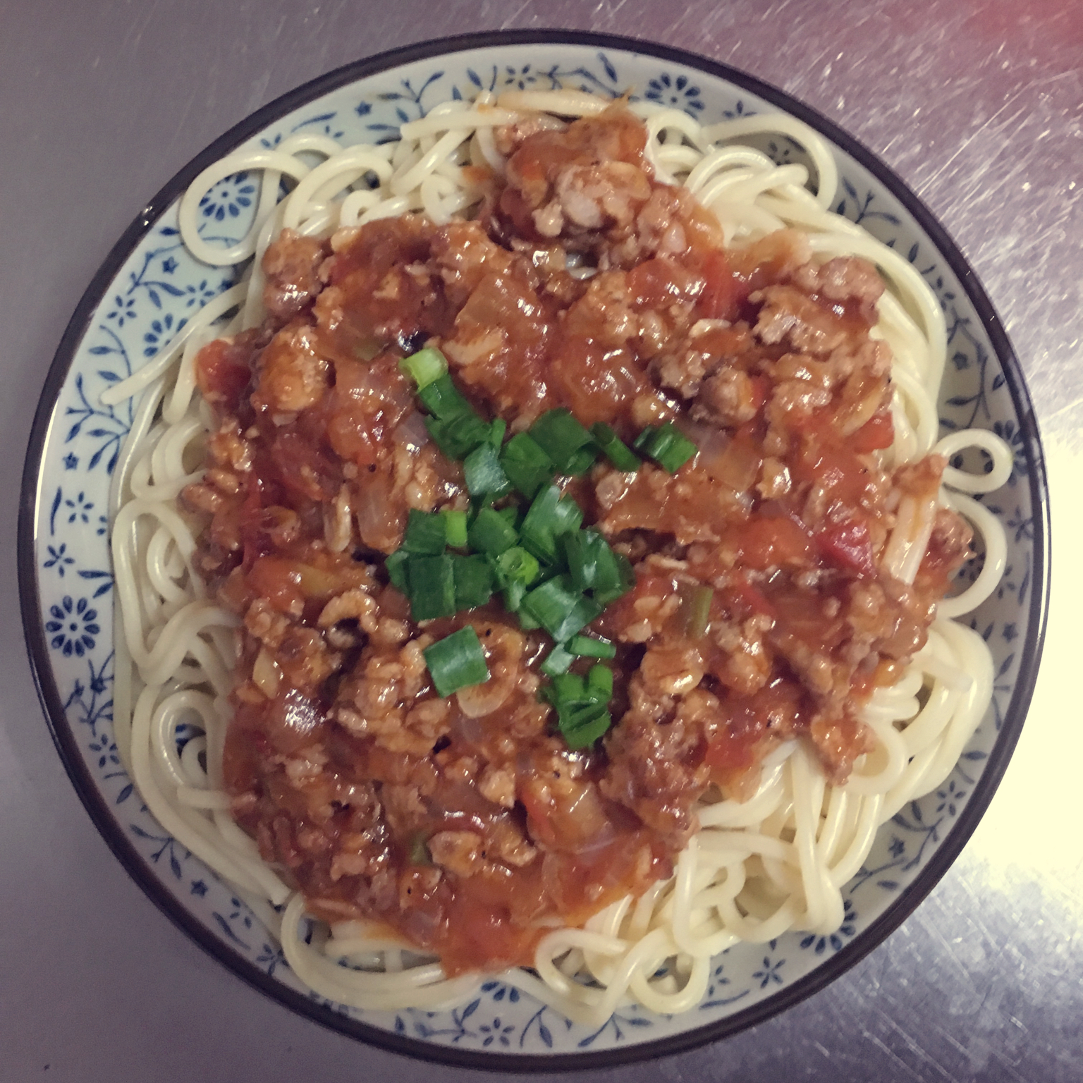 番茄肉酱意大利面