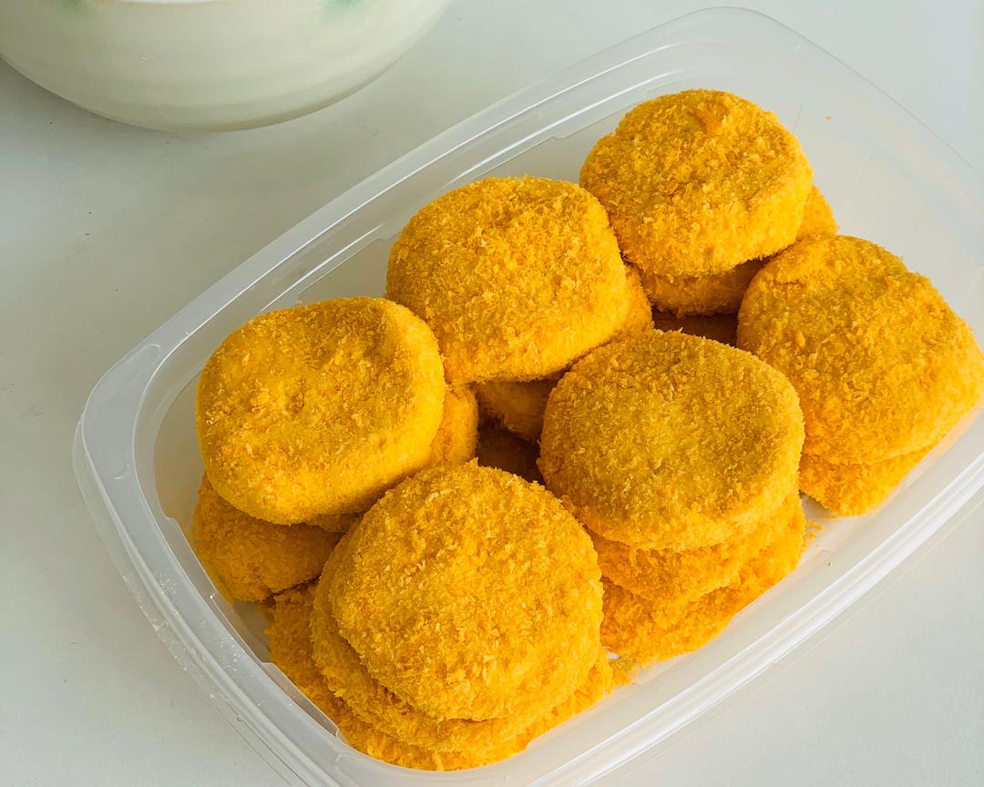 南瓜饼-面包糠版的做法