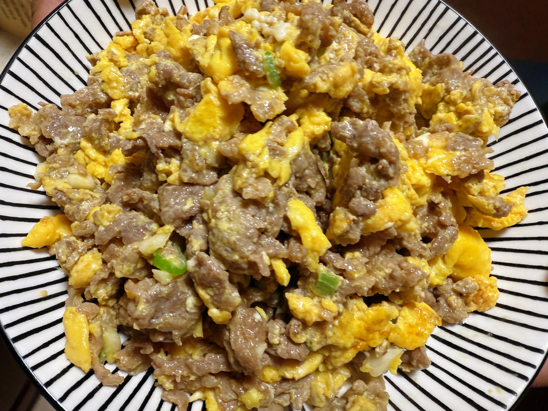 滑蛋牛肉卷的做法