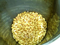 白果苹果豆浆的做法 步骤4
