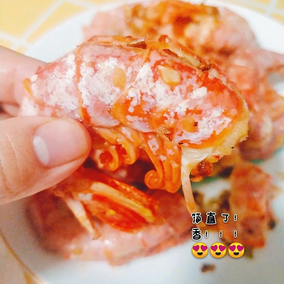 独门腌虾大法——煎阿根廷红虾