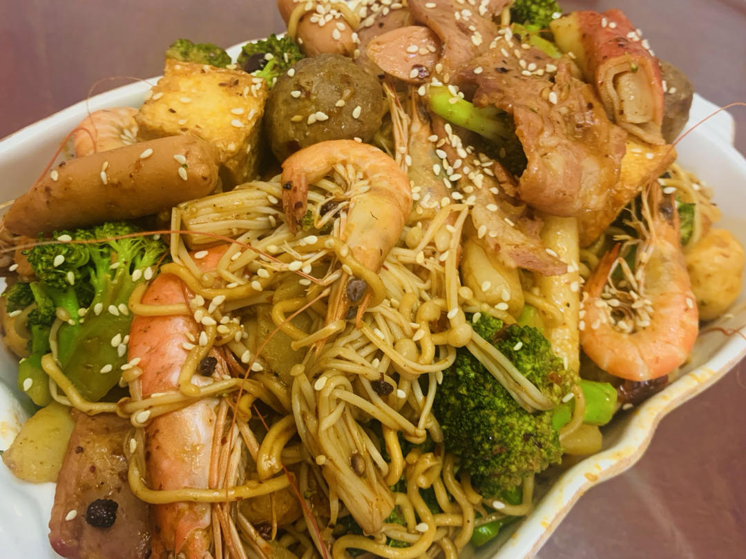 家庭聚会被赞爆的～麻辣香锅 今天这道菜太给撑场面了