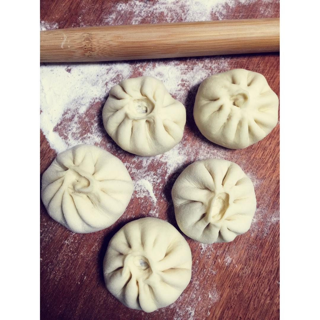 手工包子（肚脐包）
