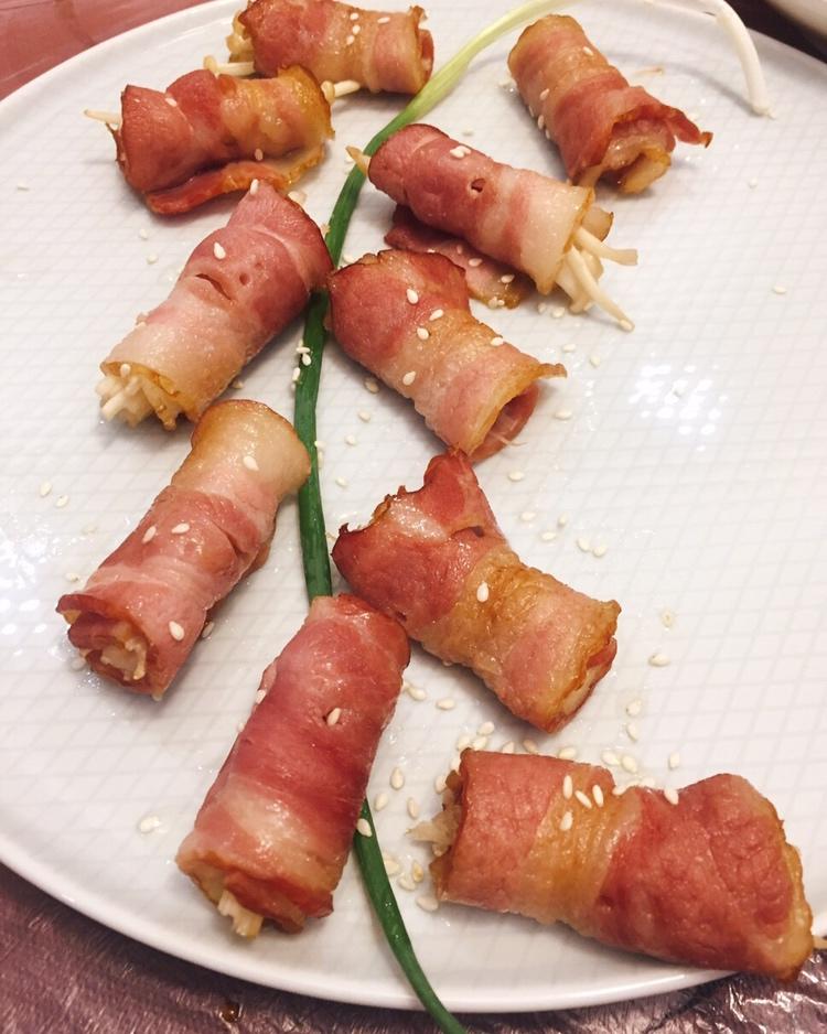 香烤培根金针菇