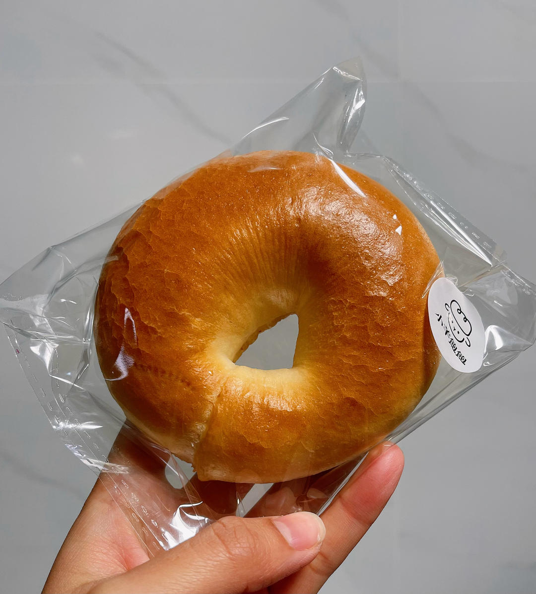 奶盐芝麻贝果🥯超香der～超快手～发酵时间短～超好吃😋