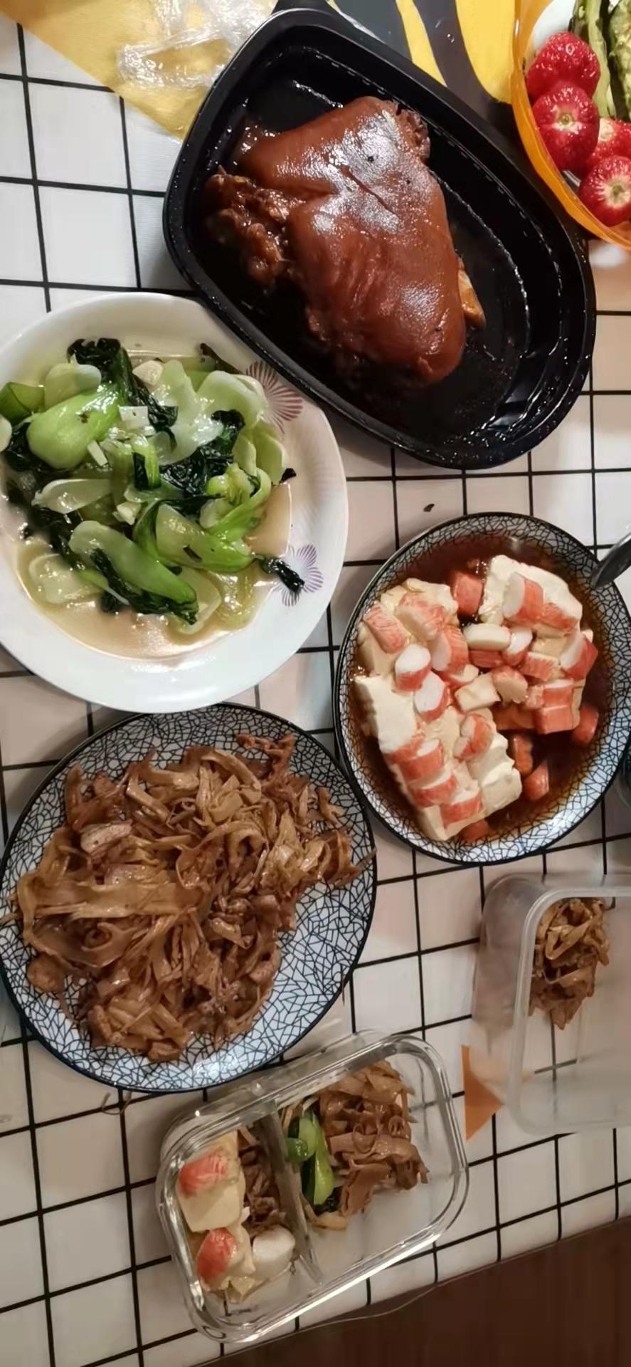 蟹棒蒸豆腐