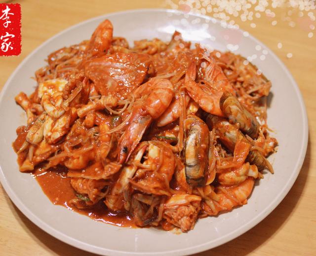 《一起吃饭吧》第一集，青海大王~~辣蒸海鲜的做法