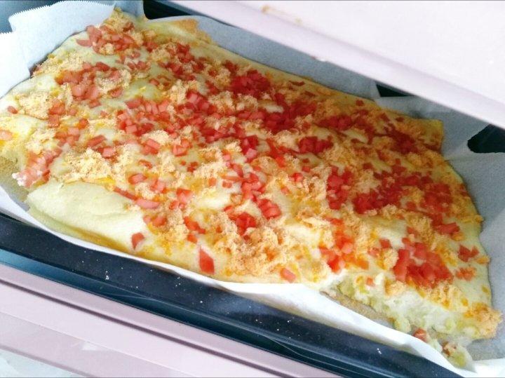 超简单营养美味早饭：肉松卷