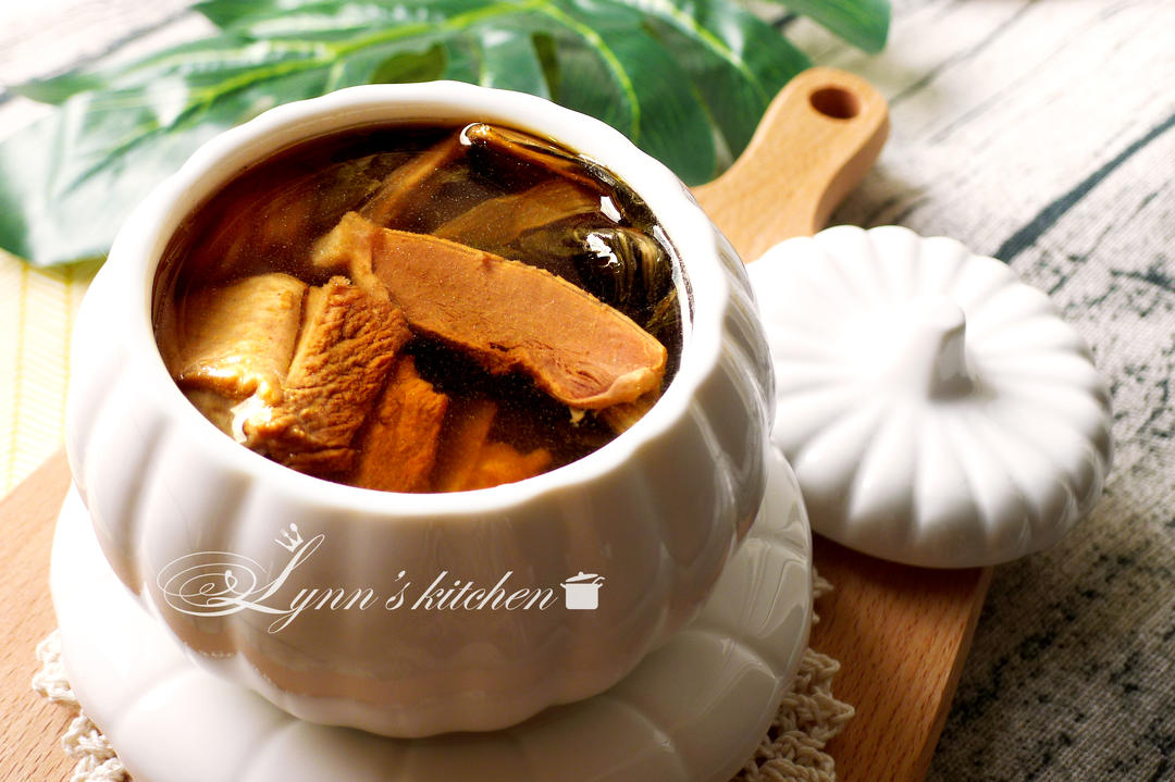 白菜干陈肾水鸭汤的做法