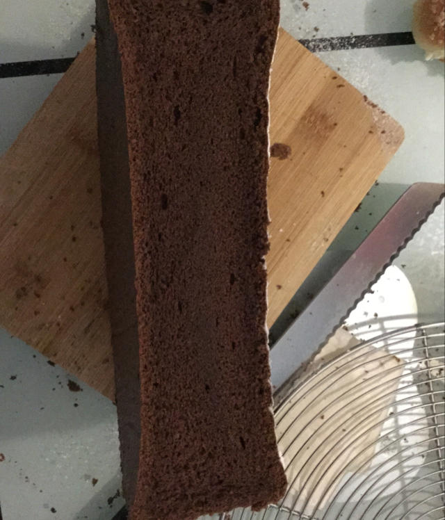 不消泡的巧克力戚风