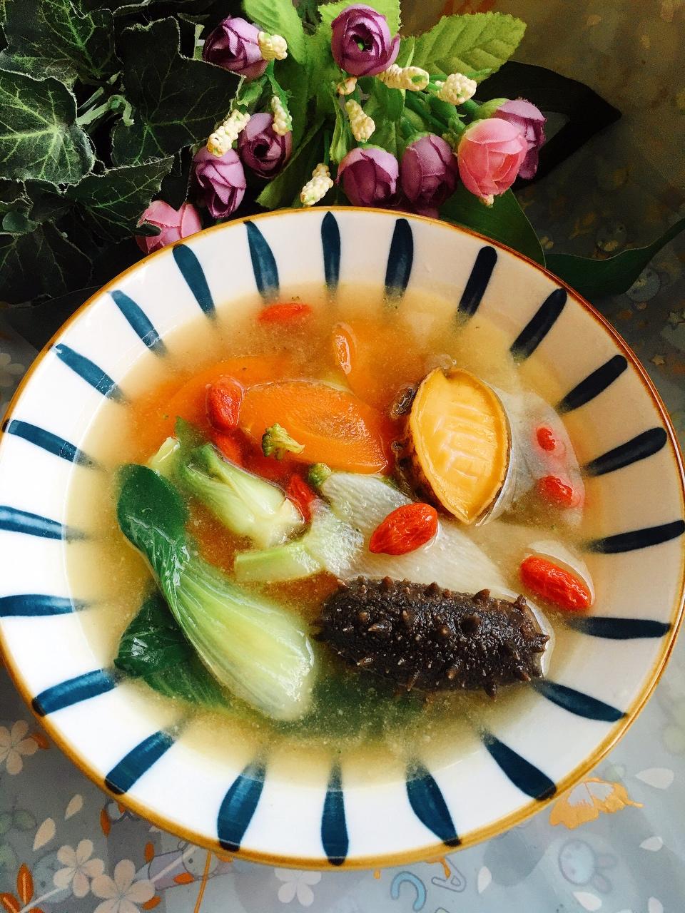 「海参鲍鱼」养身汤