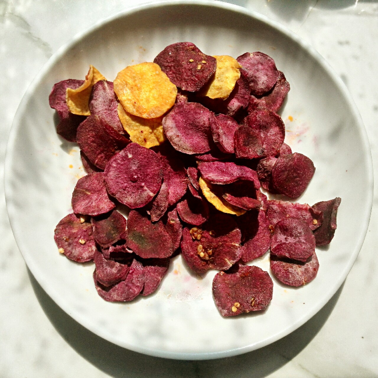 【香脆烤薯片】无油无糖 懒人零食