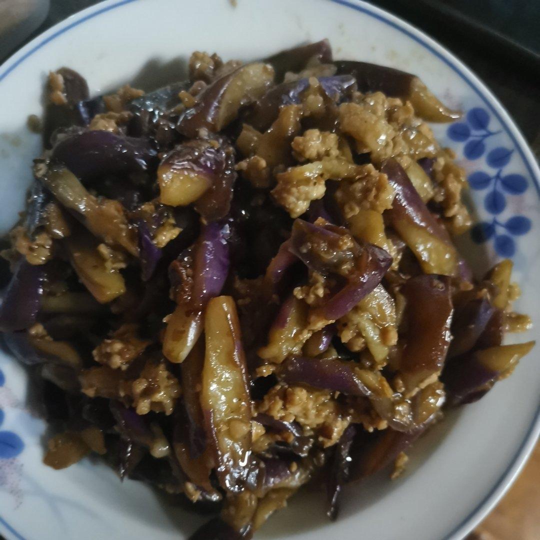 超级下饭酱香味肉末茄子