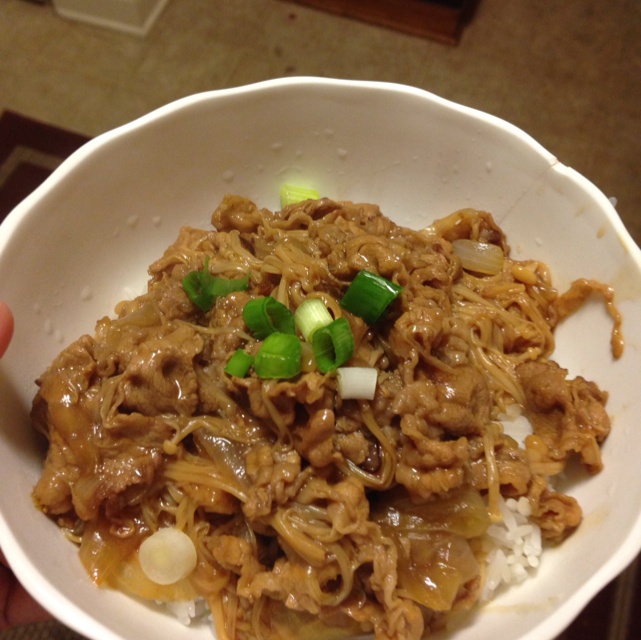 吉野家牛肉饭（牛丼）