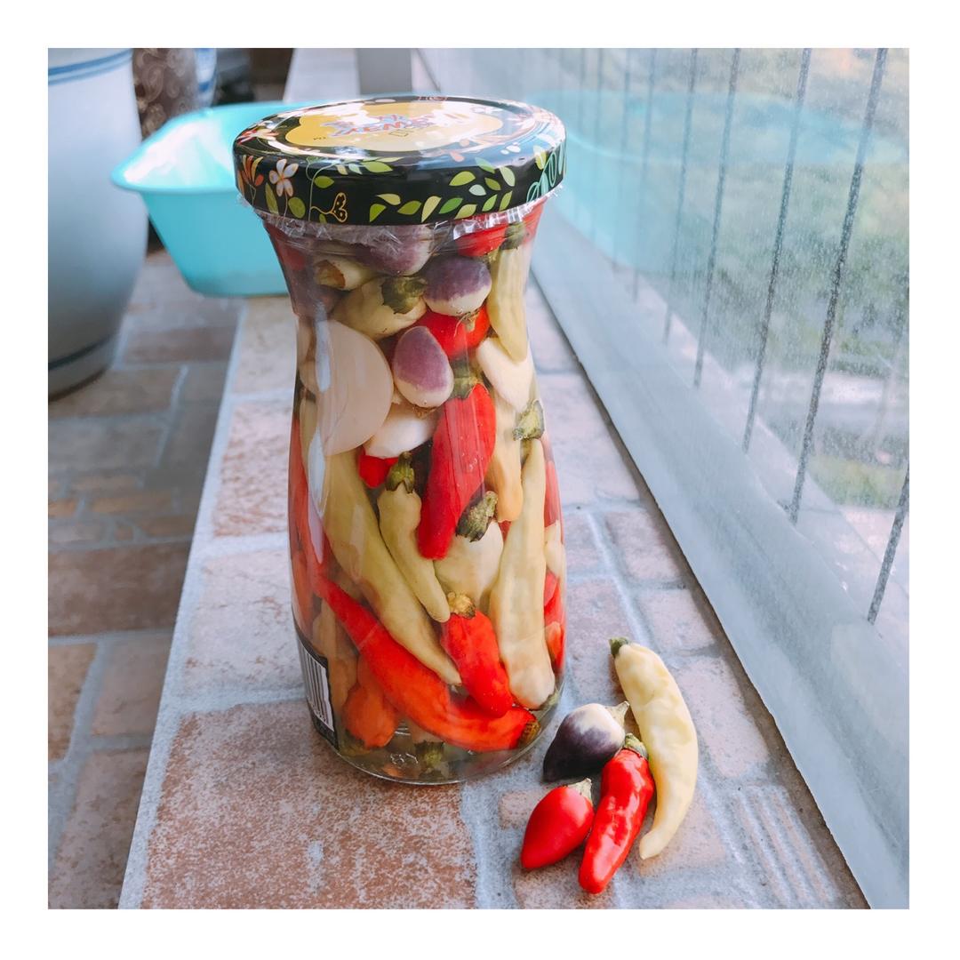 自制泡椒（腌小米椒）