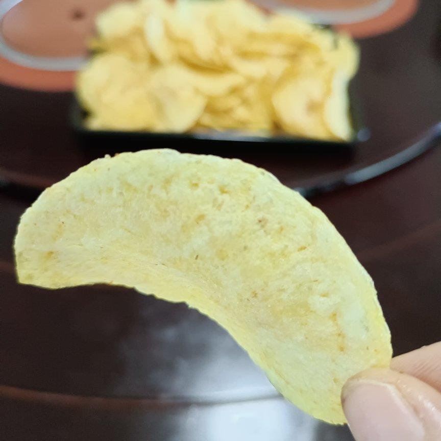 自制追剧小零食❗香辣酥脆的薯片😋巨好吃