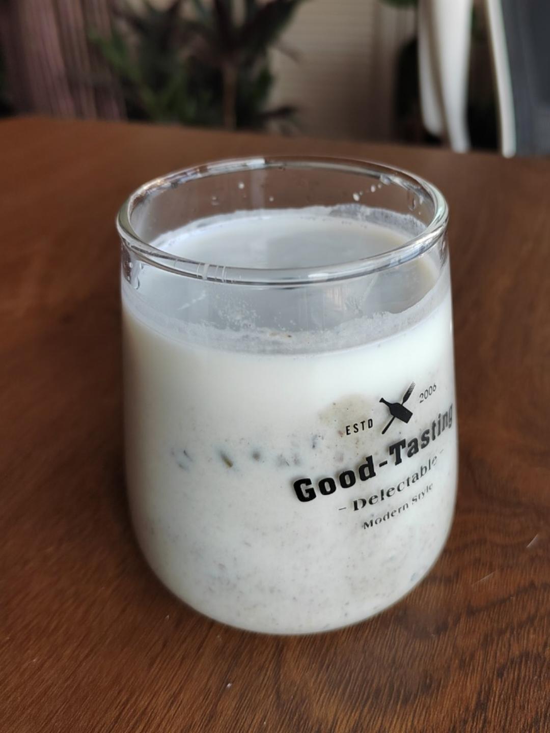 [解暑解辣必备]牛乳绿豆沙
