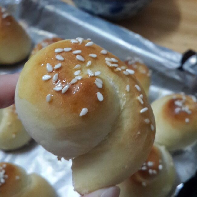 名字叫馒头的蜂蜜面包！