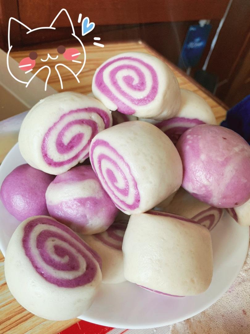 松软有嚼劲的奶香馒头