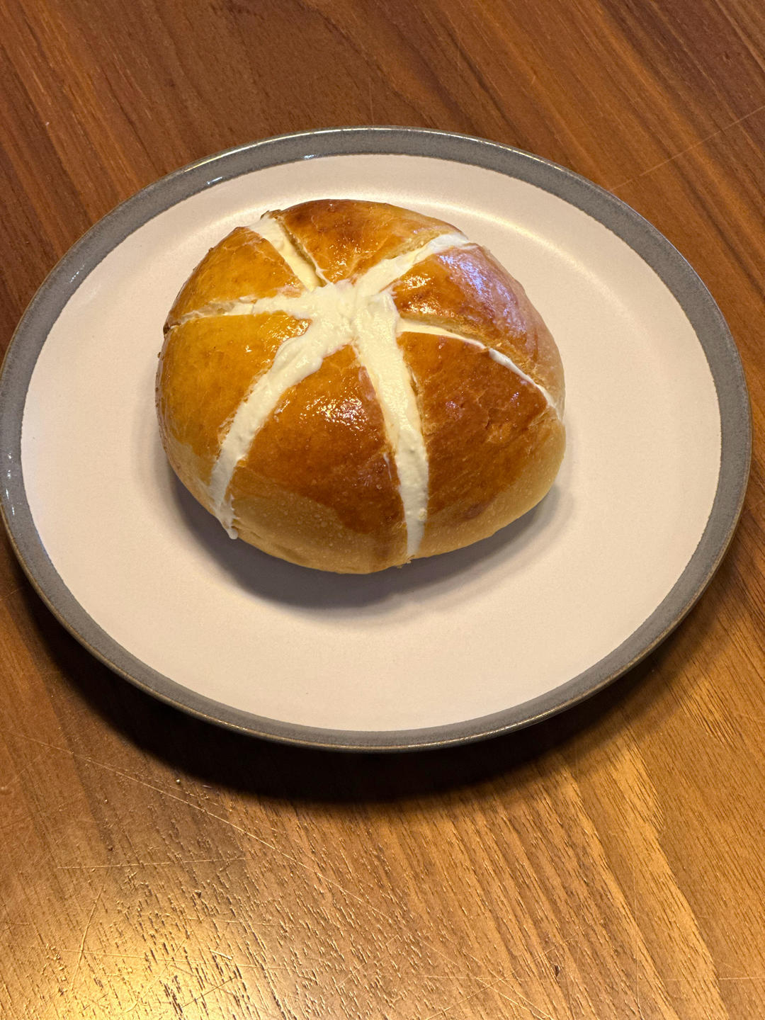 简单好吃的乳酪奶油面包～孙小美的手作