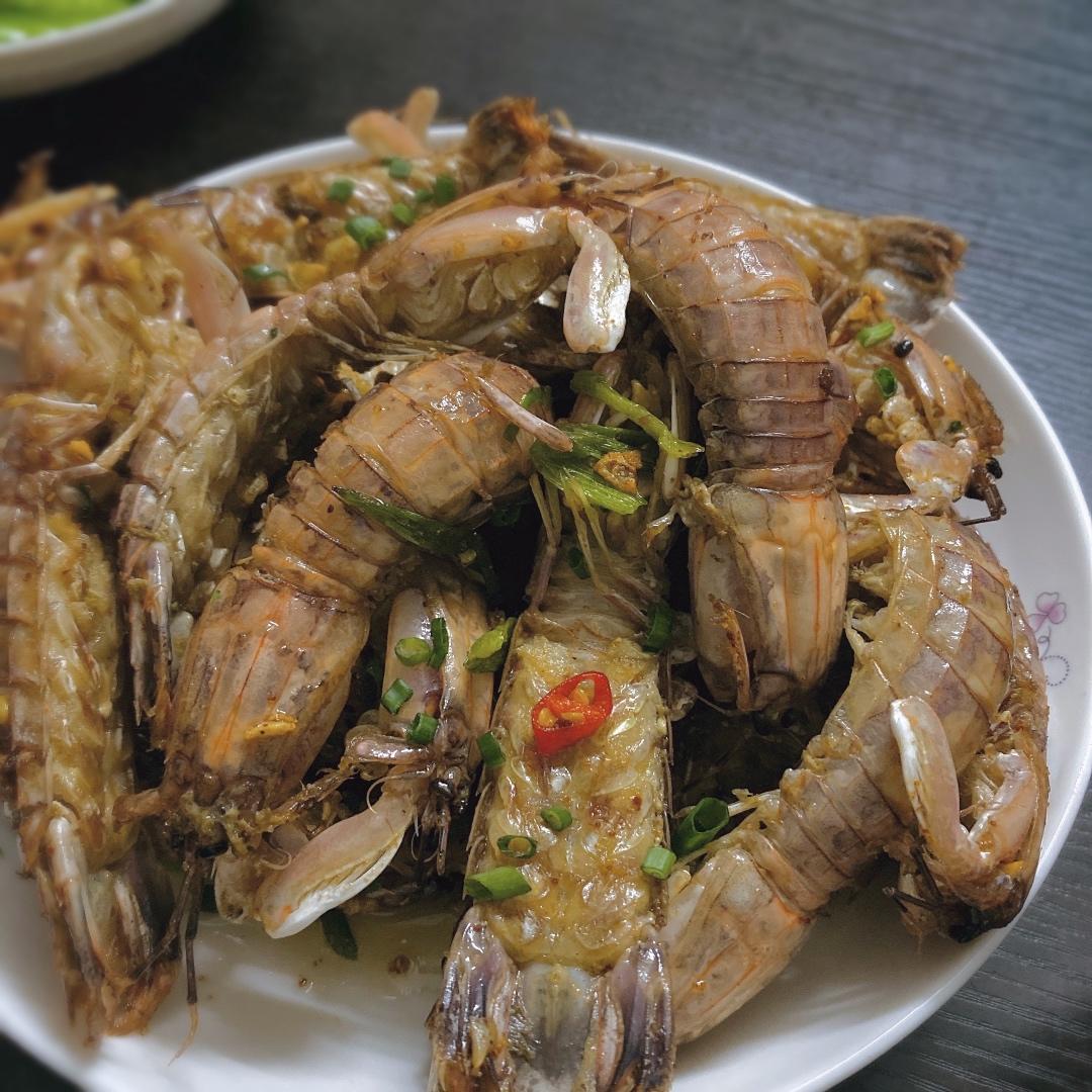 椒盐皮皮虾
