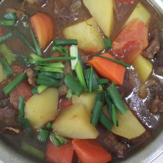 咖喱土豆牛肉