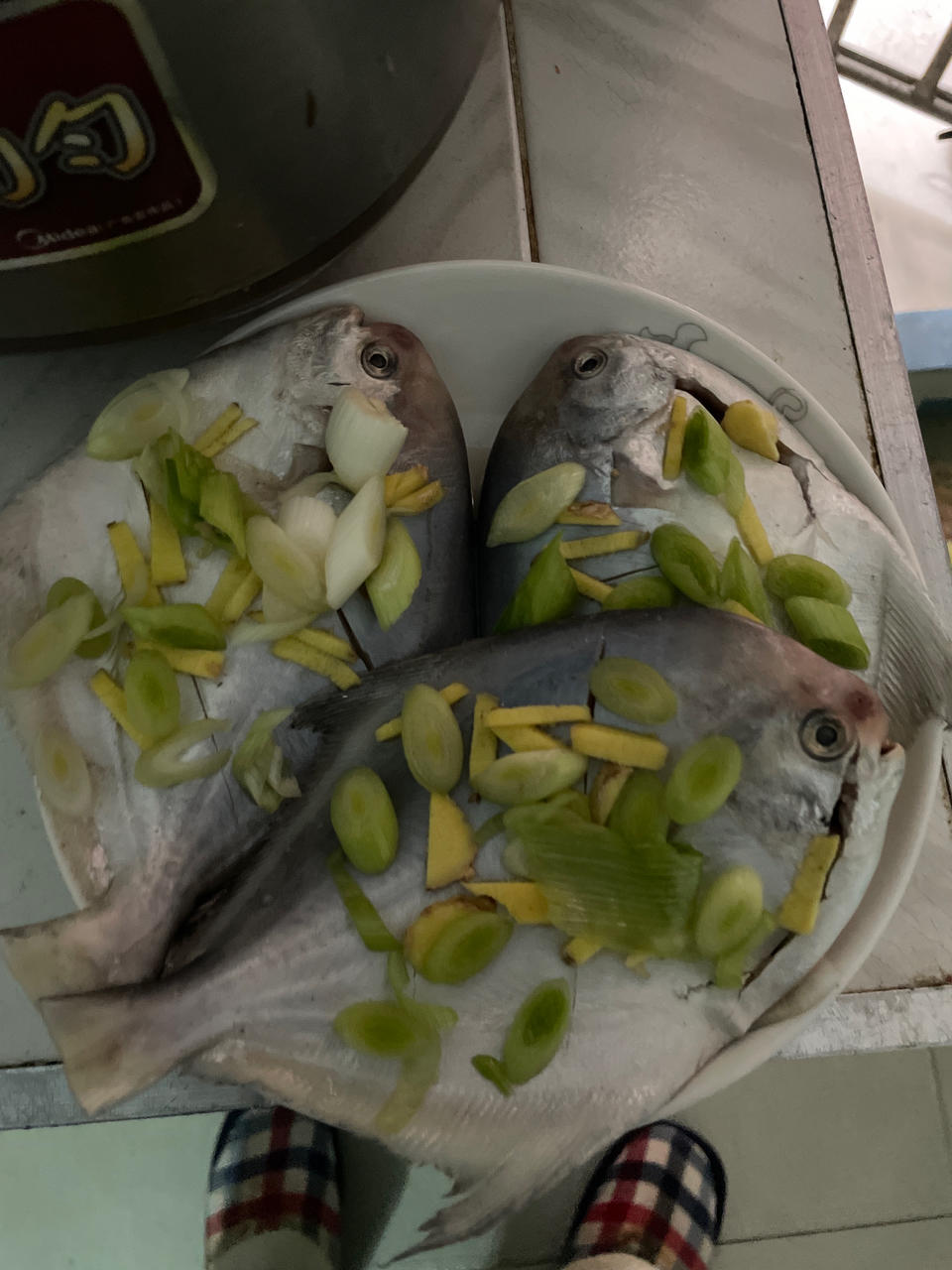 清蒸鲳鱼
