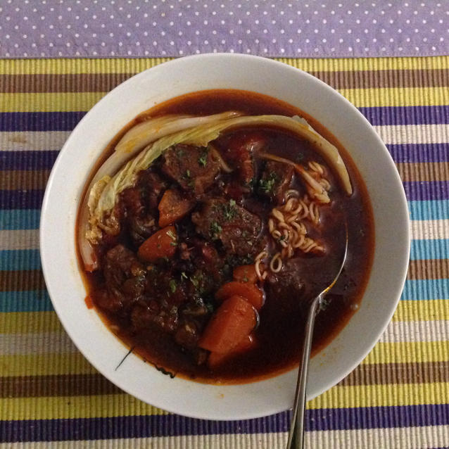 【红烧牛肉面】