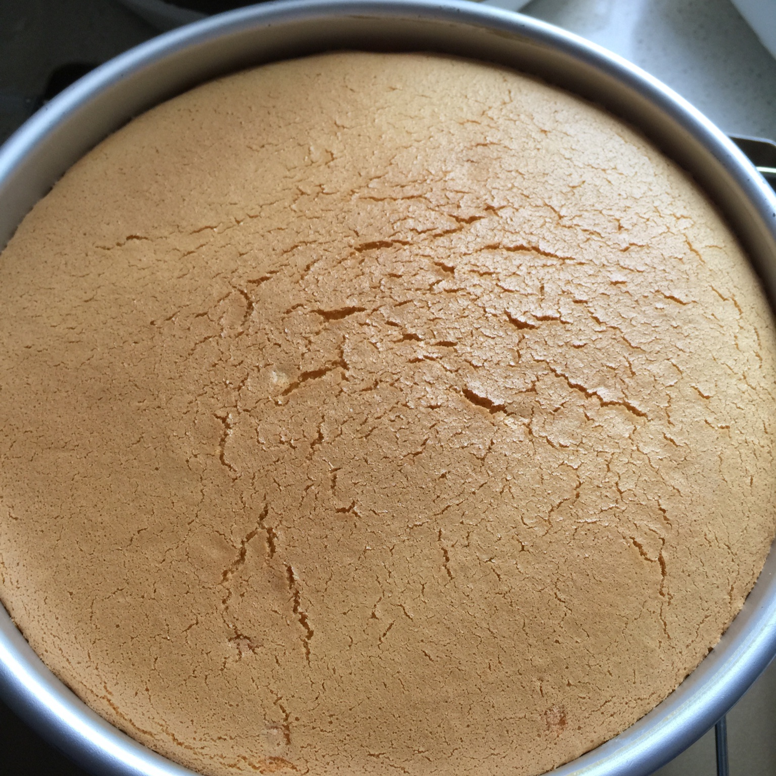 超好记八寸戚风蛋糕（后蛋法）