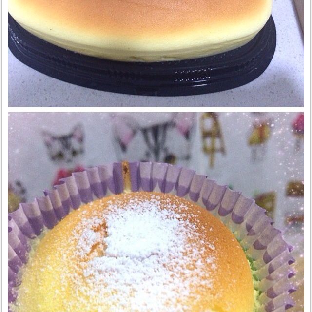 椰香轻乳酪蛋糕