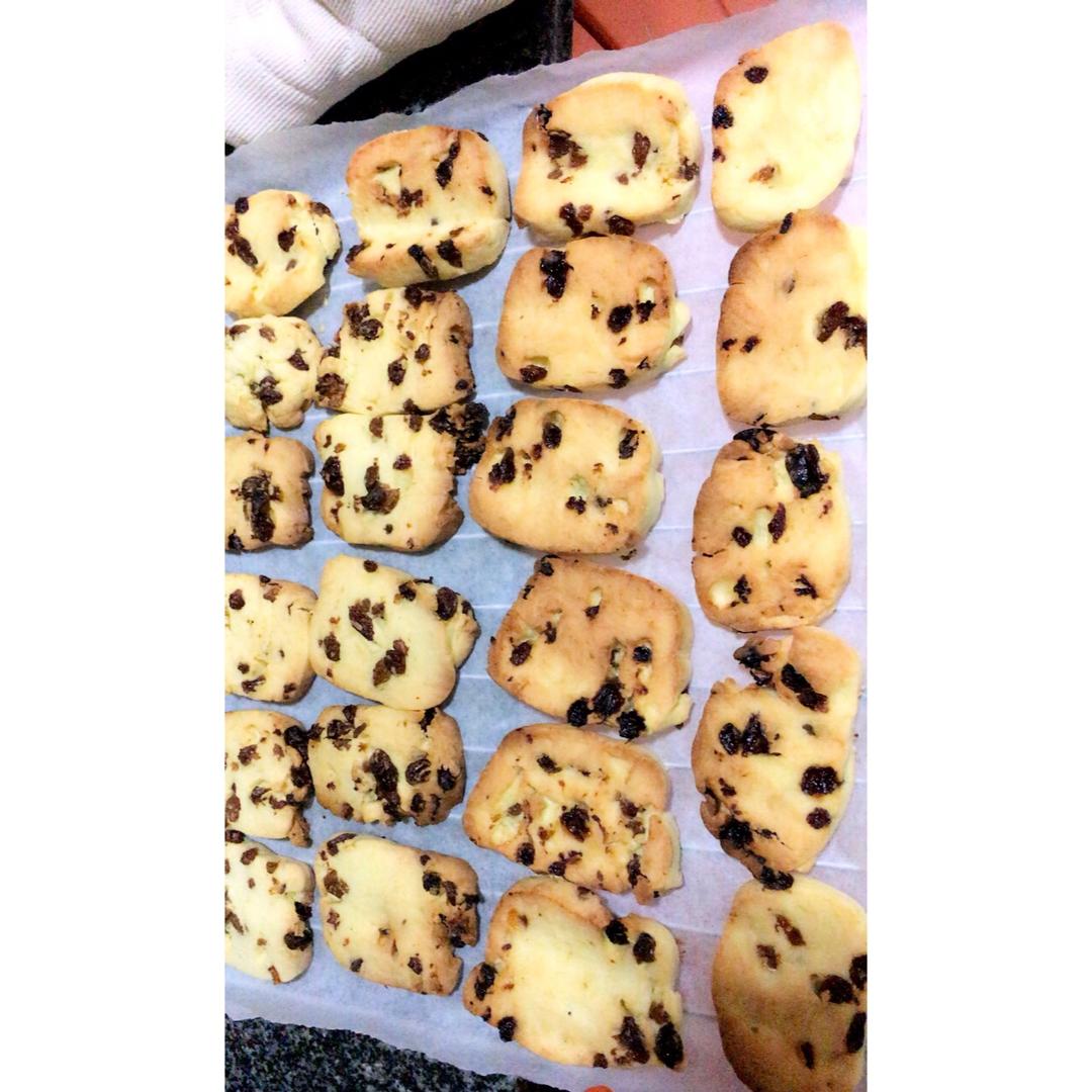 低糖少油版蔓越莓饼干