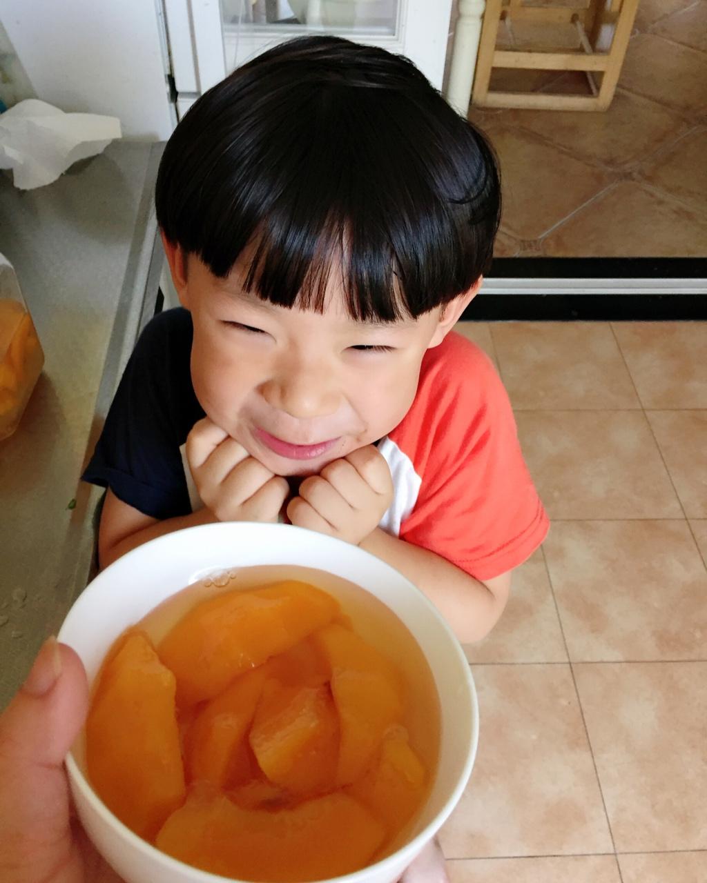 冰糖黄桃罐头（附常温保存方法）
