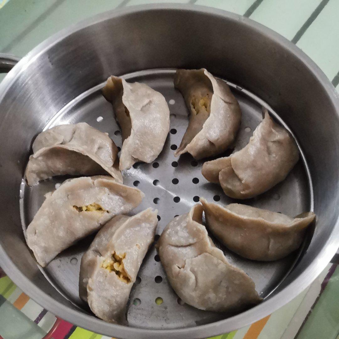 烫面素蒸饺（荞麦面）