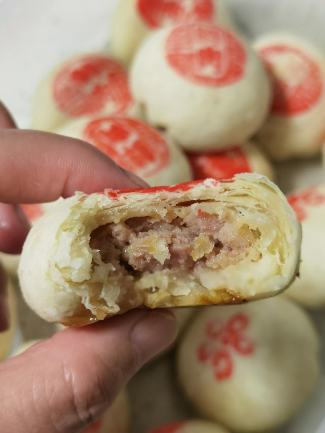 【鲜肉月饼】秋天的第一颗月饼，一口爆汁，酥香掉渣！